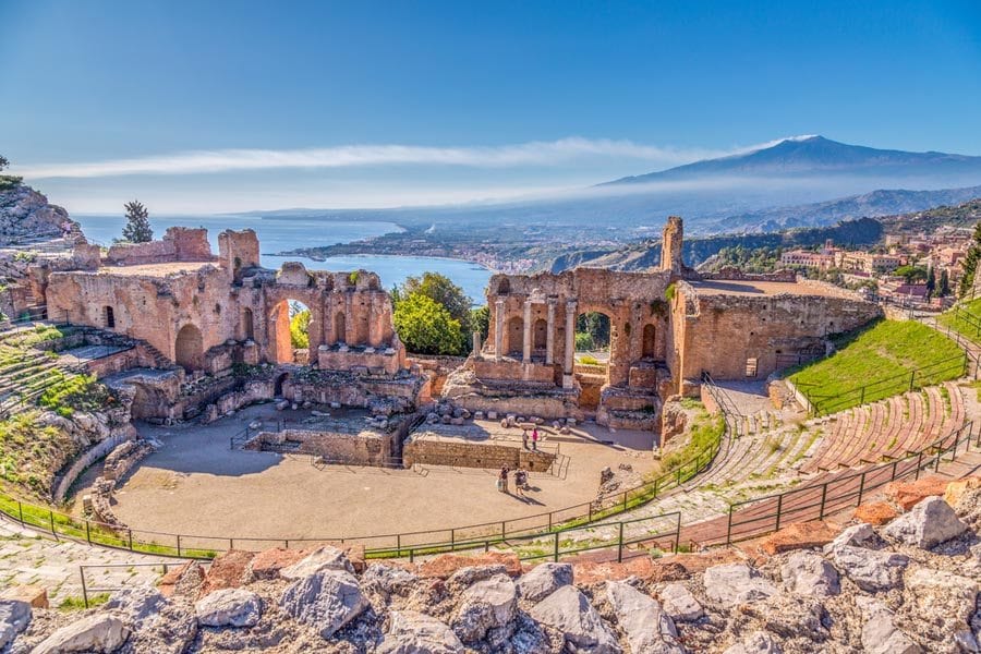 greek theater in Taormina