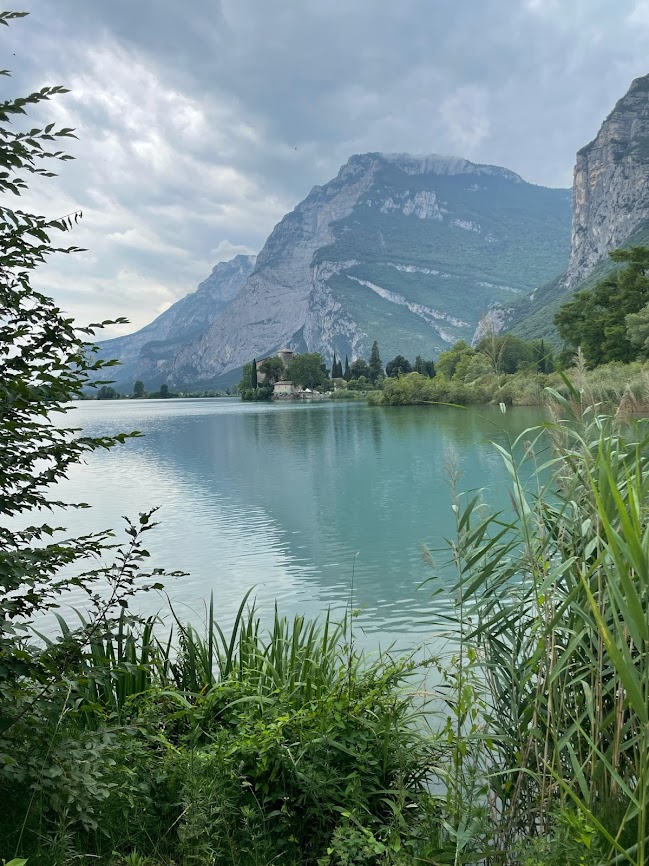 Toblino lake in Trentino-Alto Adige