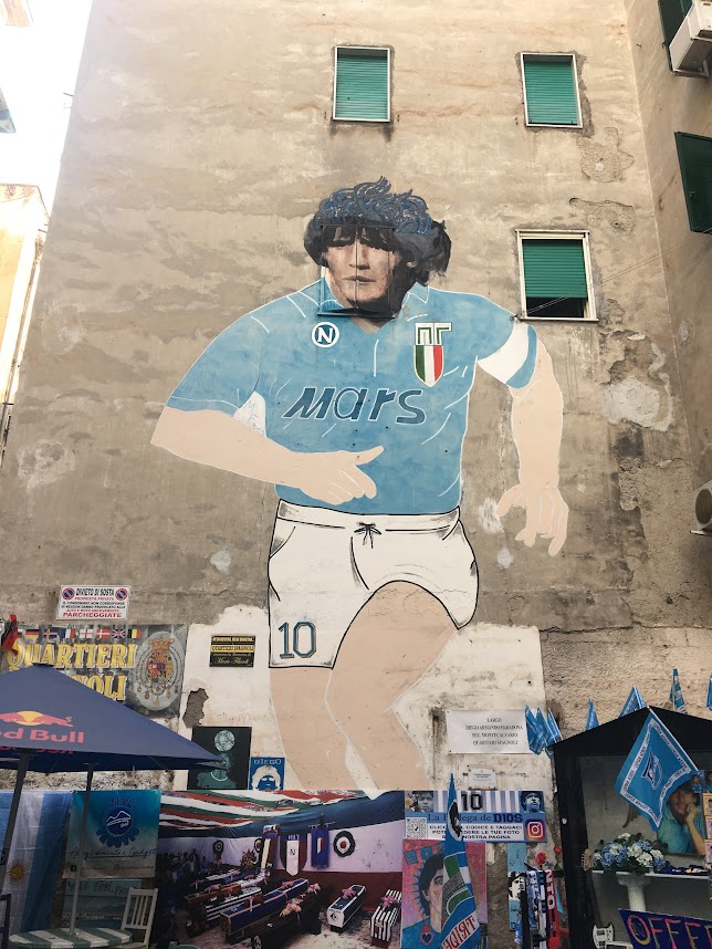 Maradona in Naples